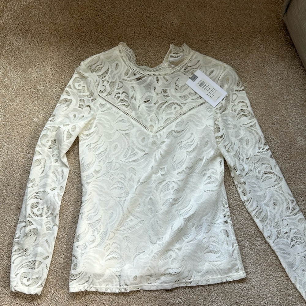 NWT lace top